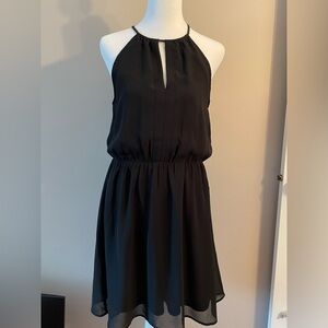 H&M rayon and chiffon cocktail dress